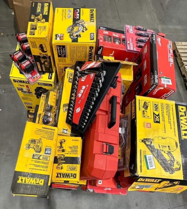 Mixed dewalt and Milwaukee tools pallet - Image 7