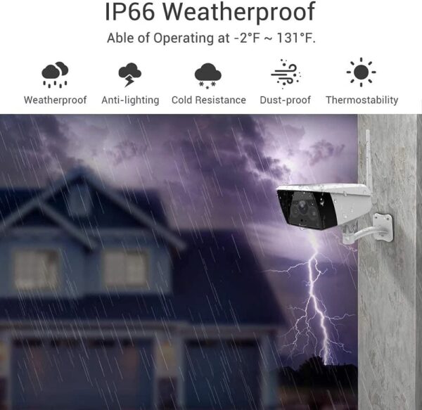 Wholesale 10 units Security Camera Outdoor Wired Camera 1080p RRP - Image 3