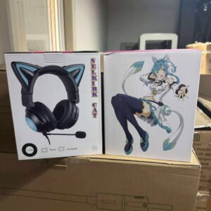 Wholesale 10 units-Wireless Cat Ear Headphones (12 Colour Changing) RRP