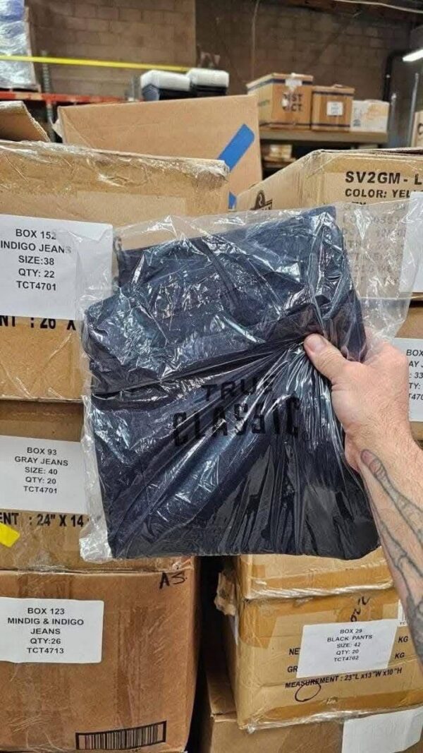 Wholesale True Classic Pallets 5,200 plus Items - 4400+ Shirts, 450+ Polos, and 440+ Pants, Jeans, and Joggers. - Image 3