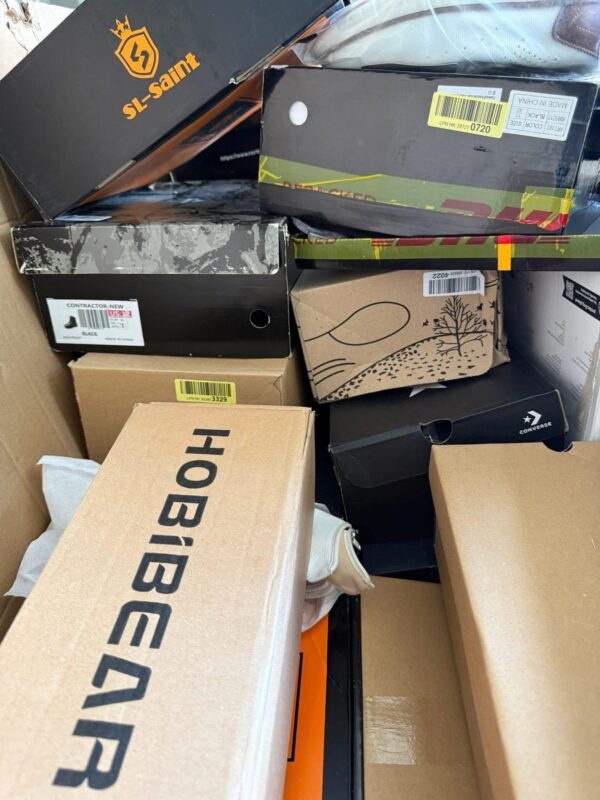 Wholesale Shoes Pallet - Mixed Brands 30+ All New - Each Contains 100 Pairs per Pallet- Shop Now
